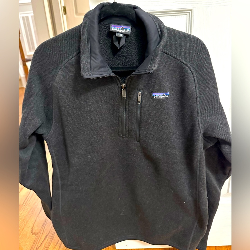 Unisex Patagonia Quarter Zip Sweater with Gatorade logo
